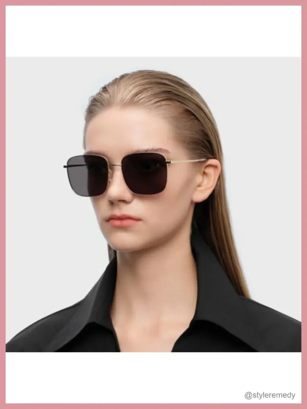 MUJOSH Oversized Square Sunglasses Women Men UV400